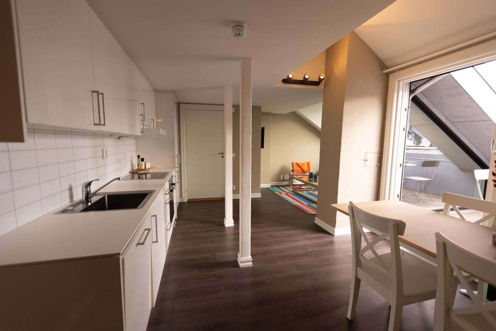 Apartment Floor - View & Balcony In Center Oslo